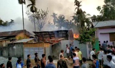 দুধনৈত ভয়ংকৰ অগ্নিকাণ্ড