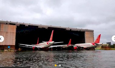 ছুপাৰ ছাইক্ল’ন আমফান, মূষলধাৰ বৰষুণত বুৰিল কলকাতা বিমানবন্দৰ