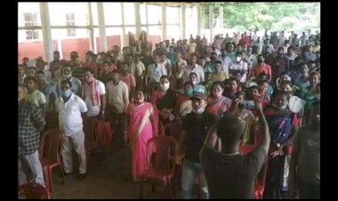 উত্তৰ-পূৱ কয়লা ক্ষেত্ৰ সুৰক্ষাৰ দাবীৰে মাৰ্ঘেৰিটা সাংবাদিক সন্থাৰ উদ্যোগত লিডুত গণ অভিবৰ্ত্তন