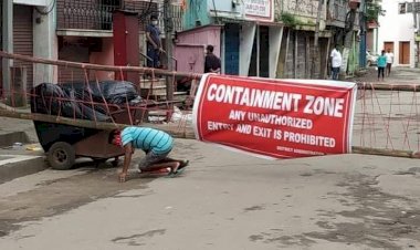 যোৰহাটত ৮ জনৰ দেহত কৰো'না পজিটিভ , নগৰৰ তিনি ঠাইত  Containment Zone ঘোষণা