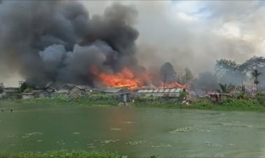 বোকাজানত বিধ্বংসী অগ্নিকাণ্ড