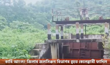 কাৰ্বি আংলং জিলাৰ জলসিঞ্চন বিভাগৰ বৃহত কেলেঙ্কাৰী ফাদিল