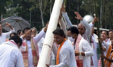 ১০ লাখ টকা বাজেটেৰে যোাহাটত শ্ৰীমন্ত শঙ্কৰদেৱ গুৰুজনাৰ আৰ্বিভাৱ মহোৎসৱ ।