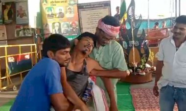 দিল্লীৰ গাজিপুৰৰ কৃষক আন্দোলনত অসমৰ বাটৰ নাট অজেয় কৃষক  :