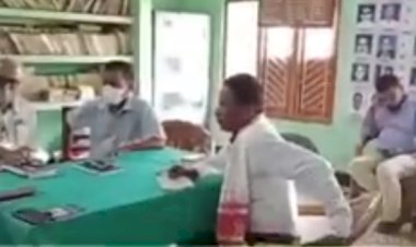 অসম চাহ জনজাতি ছাত্ৰ সন্থাৰ বোকাখাত মহকুমা সমিতিৰ কোনো বাতৰি পৰিৱেশন নকৰে বোকাখাতৰ সাংবাদিকে  :