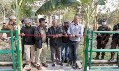 কাজিৰঙাৰ মিহিমুখত বিভাগীয় হাতীৰ খাদ্য গ্ৰহন কেন্দ্ৰ মুকলি  :