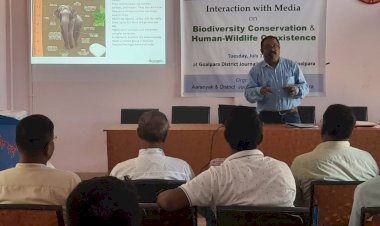 জৈৱ বৈচিত্ৰ সংৰক্ষনৰ লগতে মানুহ আৰু বন্যপ্ৰাণীৰ সহাৱস্থানক লৈ আৰণ্যকৰ উদ্যোগত গোৱালপাৰা জিলাৰ সাংবাদিকৰ বিশেষ কৰ্মশালা  :