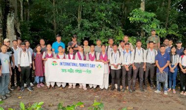 কাজিৰঙা ৰাষ্ট্ৰীয় উদ্যানত আন্ত: ৰাষ্ট্ৰীয় প্ৰাইমেটত দিৱস উদযাপন : স্থানীয় মহাবিদ্যালয়ৰ ছাত্ৰ ছাত্ৰীৰ অংশগ্ৰহন  :
