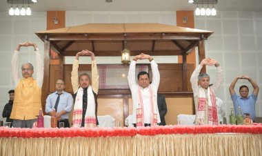 কাজিৰঙাত আয়ুষ মন্ত্ৰালয়ৰ প্ৰথম 'চিন্তন শিবিৰ' : দুদিনীয়া কাৰ্যসূচীৰে অনুষ্ঠিত এই শিৱিৰ মুকলি কৰে কেন্দ্ৰীয় মন্ত্ৰী সৰ্বানন্দ সোণোৱালে  :