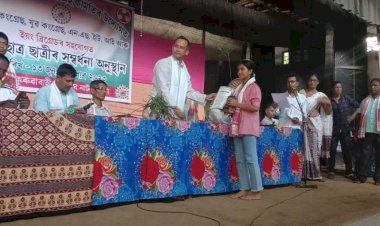 দলে টিকট প্ৰদান কৰিলে মই পুণৰ  কলিয়াবৰৰ সাংসদ হ'ম  : কলিয়াবৰ থাকি যাব কংগ্ৰেছৰেই হাতত : বোকাখাতত কৃৰ্তিমান ছাত্ৰ ছাত্ৰীৰ দলীয় অভিনন্দন অনুষ্ঠানত সাংসদ গৌৰৱ গগৈ  :