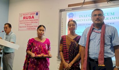 বোকাখাতৰ জে.ডি. এছ. জি. মহাবিদ্যালয়ত কাৰবি ভাষাৰ বিশেষ পাঠ্যক্ৰমৰ শুভাৰম্ভ  :