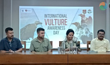 কাজিৰঙা ৰাষ্ট্ৰীয় উদ্যানত বিশ্ব শগুন সংৰক্ষণ আৰু সজাগতা দিৱস উদযাপন  :