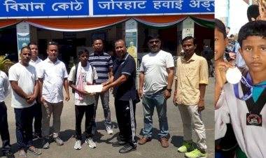 লেবাননত অনুষ্ঠিত হ'ব লগা  ৫ সংখ্যক এছিয়া কেডেট টাইকোৱাণ্ডো প্ৰতিযোগিতাত ভাৰতক প্ৰতিনিধিত্ব কৰিব তিতাবৰৰ  সূৰ্য্যকান্ত বাক্তিয়ে :