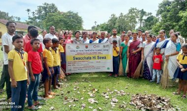 বোকাখাত মহকুমা প্ৰশাসন আৰু কাজিৰঙা ৰাষ্ট্ৰীয় উদ্যান কৰ্তৃপক্ষৰ উদ্যোগতো স্বচ্ছতা অভিযানৰ অধীনত এক তাৰিখ এক ঘণ্টা