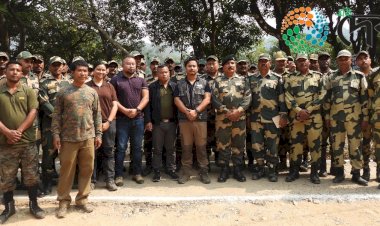 হাতীৰ সৈতে সহাৱস্থান : মেঘালয় বন বিভাগ আৰু আৰণ্যকৰ উদ্যোগত সীমান্ত সুৰক্ষা বাহিনীৰ বিষয়া আৰু জোৱানৰ মাজত সজাগতাৰ বিষেশ অনুষ্ঠান :