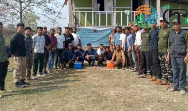 কাজিৰঙা ৰাষ্ট্ৰীয় উদ্যানৰ উদ্যোগত ব্ৰহ্মপুত্ৰৰ চাপৰিৰ পশুধনক প্ৰতিষেধক প্ৰদান অভিযানৰ সামৰণী  :