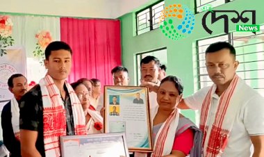 বোকাখাতত চুতীয়া ছাত্ৰ সন্থাৰ উদ্যোগত হাইস্কুল আৰু উচ্চতৰ মাধ্যমিক চূড়ান্ত পৰীক্ষাত সুখ্যাতিৰে উত্তীৰ্ণ কৃৰ্তি ছাত্ৰ ছাত্ৰীক সম্বৰ্ধনা  :