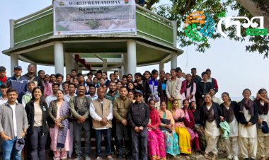 কাজিৰঙা ৰাষ্ট্ৰীয় উদ্যান আৰু ব্যাঘ্ৰ সংৰক্ষিত বনাঞ্চলত বিভিন্ন কাৰ্যসুচীৰে বিশ্ব জলাশয় দিৱস উদযাপন :