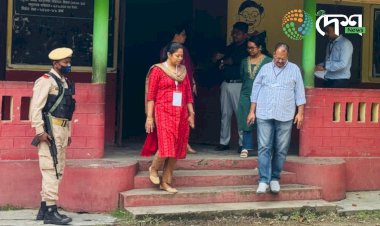 आगामी विधानसभा चुनाव 2026 से पूर्व बोकाखात में सामान्य पर्यवेक्षक का निरीक्षण :