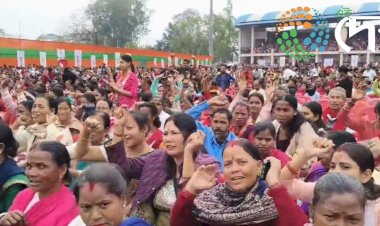 প্ৰতিকুল বতৰৰ বাবে বোকাখাতত বিজয় সংকল্প সমাৰোহত বিজেপিৰ ৰাষ্ট্ৰীয় সভাপতি নিতিন নবীনৰ কাৰ্যসুচী বাতিল : দুৰভাষযোগে ৰাইজক সম্বোধন নিতিন নবীনৰ :