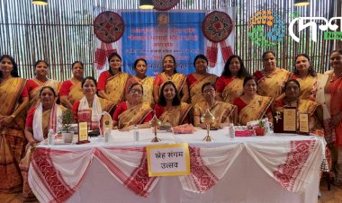 अखिल भारतीय मारवाड़ी महिला सम्मेलन की बोकाखात शाखा का नवगठित समिति का शपथ ग्रहण : स्नेह संगम उत्सव का आयोजन :