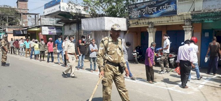 ভয় নাখাব। কোনো প্ৰতিবাদী সমদল নহয়। তিতাবৰত মদৰ দোকানত মানুহৰ শাৰীহে।