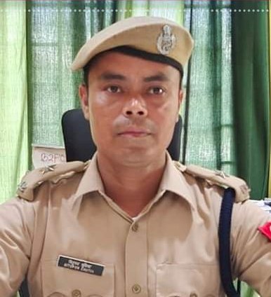 ৰাষ্ট্ৰপতিৰ সাহসিকতাৰ বঁটাৰৰ বাবে নিৰ্বাচিত বোকাখাত থানাৰ ভাৰপ্ৰাপ্ত আৰক্ষী বিষয়া বিতোপন চুতীয়া :