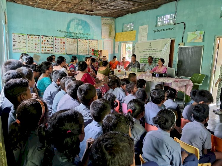 বোকাখাতত কৃষি বিভাগৰ উদ্যোগত ছাত্ৰ-ছাত্রীৰ বাবে মিলেট' শীর্ষক সজাগতা সভা :