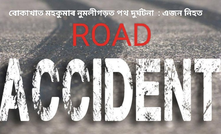 নুমলীগড়ৰ ৩৭নং ৰাষ্ট্ৰীয় ঘাইপথত পথ দুৰ্ঘটনা : এজন চালকৰ মৃত্যু :