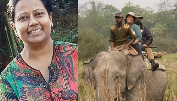 কাজিৰঙা ৰাষ্ট্ৰীয় উদ্যানৰ ক্ষেত্ৰ সঞ্চালক হিচাবে ভাৰতীয় বন সেৱাৰ ড৹ সোনালী ঘোষক নিযুক্তি : শতবৰ্ষ গঢ়কা কাজিৰঙাত প্ৰথম গৰাকী মহিলা সঞ্চালক হিচাবে দায়ীত্ব গ্ৰহন কৰিব ড৹ সোনালী ঘোষে :