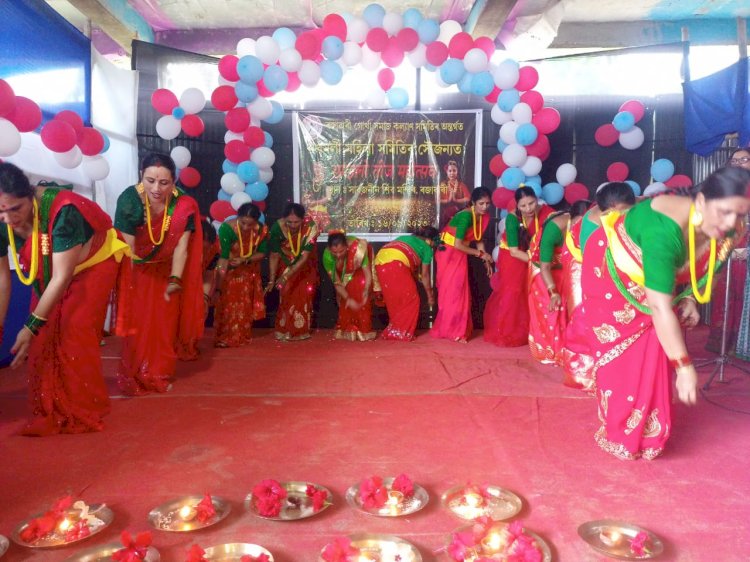 বোকাখাতত গোৰ্খা সম্প্ৰদায়ৰ তীজ উৎসৱ : বিবাহিত জীয়ৰীৰ সমন্বয়ৰ ব্যতিক্ৰমী পৰম্পৰা :