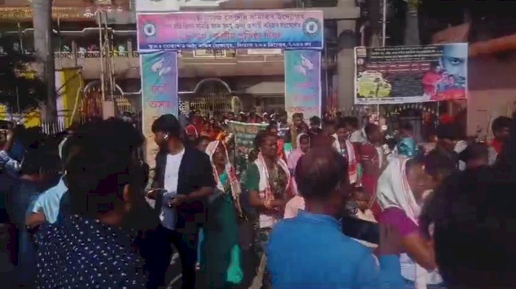 বোকাখাতত ৰাজ্যৰ ঘাঁছী সমাজৰ ২৮ সংখ্যক প্ৰতিষ্ঠা দিৱস : অনুসুচীত জাতিৰ মৰ্যদা আৰু ভূমি অধিকাৰ প্ৰদানৰ দাবী :