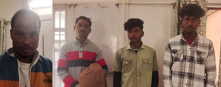 বোকাখাতৰ কৈলাখাতৰ পহু হত্যাৰ ঘটনাত জড়িত তিনি জনৰ আত্মসমৰ্পণ :