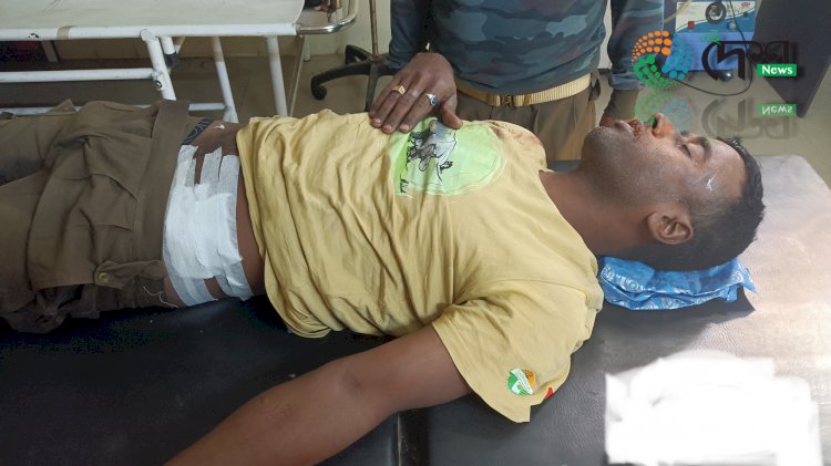 কাজিৰঙাৰ ৰাষ্ট্ৰীয় উদ্যানৰ অগৰাতলি বনাঞ্চলত ম'হৰ আক্ৰমনত এজন বনকৰ্মী আহত : বনকৰ্মীৰ গুলীত ম'হৰ মৃত্যু :