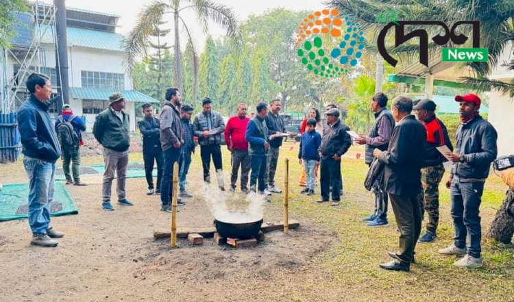 হাতীখুলি চাহ বাগিছাৰ উদ্যোগত কাজিৰঙাত আৰম্ভ হৈছে চাহ পৰ্যটনৰ নতুন ব্যৱস্থা  :