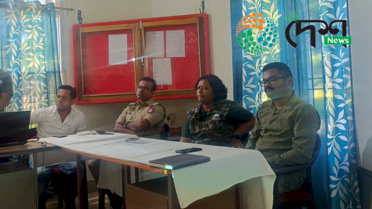 বোকাখাতৰ বন সংমণ্ডল প্ৰাধিকাৰীৰ কাৰ্যালয়ত স্থানীয় ৰাইজৰ সহযোগত হাতী মানুহৰ সংঘাত নিৰাময়ৰ গুৰুত্বপূৰ্ণ সভা ⦂