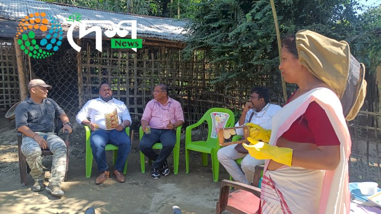 মৌ বিচাৰি কাজিৰঙাৰ কাষৰীয় গাওঁত নিউজিলেণ্ডৰ কুটনীতিবিদ  : মৌ পালনত বিনিয়োগৰ বাবে আগ্ৰহী নিউজিলেণ্ড চৰকাৰ   :