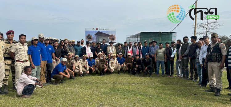 First time in India, five Slender-billed Vultures have been reintroduced at the Soft Release Centre in Kaziranga National Park.