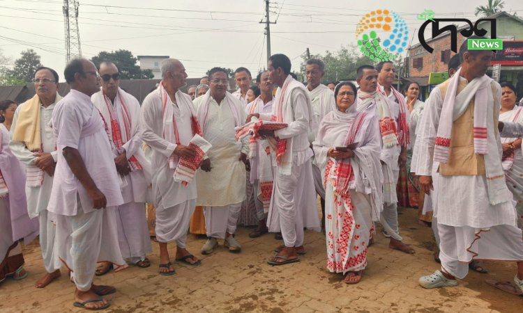 বোকাখাতৰ বিষ্ণুপুৰ নামঘৰত বোকাখাত সমজিলা পালনাম সমিতিৰ উদ্যোগত বাৰ্ষিক  মহাপালনাম আৰু ভাগৱত পাঠৰ অনুষ্ঠান :